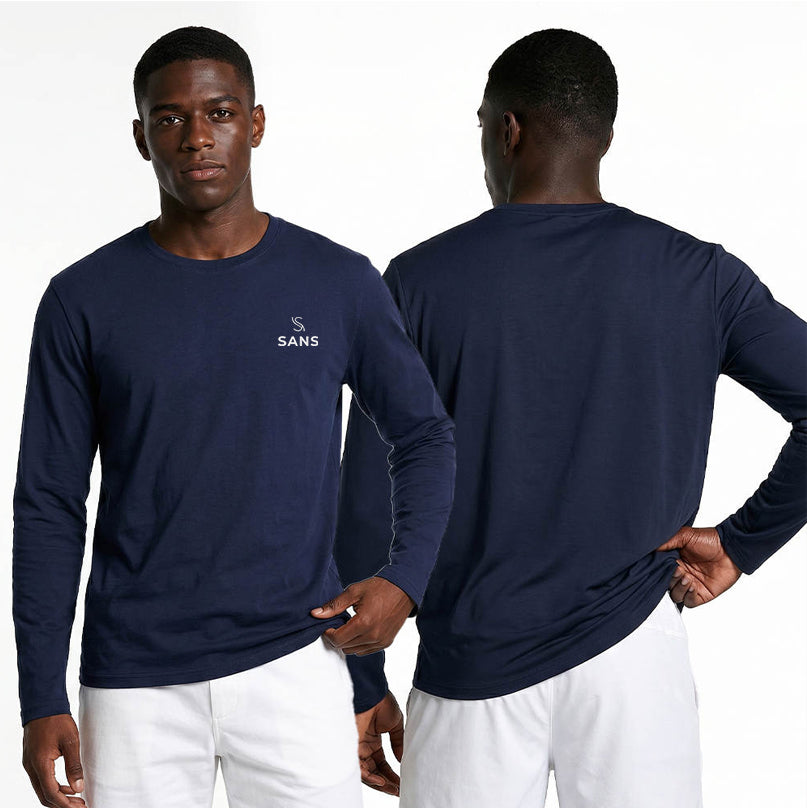 Langærmet T-shirt